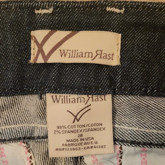 NWOT William Rast Savoy Regular Rise Trousers 28 - Picture 8 of 10